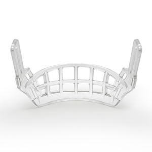 Ingranaggio protettivo da Hockey su ghiaccio mezza maschera con paradenti e paradenti - Product Image 3