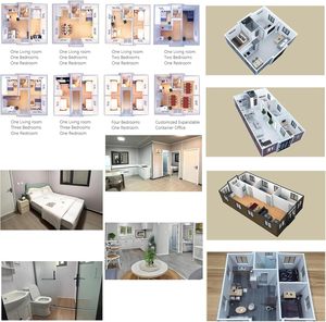 2 3 4 5 phòng ngủ sang trọng đúc sẵn prefab mở rộng container nhà để bán bão bằng chứng sẵn sàng thực hiện điện thoại di động nhỏ nhà - Product Image 4