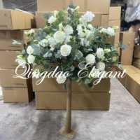 Arbre artificiel en fibre de verre de 1,5 m de haut, fleurs de cerisier vertes, pour décoration de table, thème Forêt Enchantée, pour remise de diplôme, mariage, Noël, Pâques