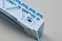 Clavier mécanique OEM ODM avec rétroéclairage RVB et touches personnalisées, mini clavier de jeu filaire