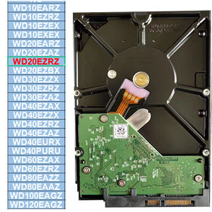 Disque dur WD20EZRZ BLUE 2 To SATA 3,5 pouces 5400 tr/min 64 Mo de cache CMR NoTouch Ramp Load Compatible Acronis Cloning NCQ Windows 11/10/8.1/7 - Product Image 1