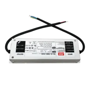 Famous Brand MEANWELL Original ELG-300-12 ELG-300-24 300W Power Supply Dimming Function Available Waterproof IP67 LED Driver