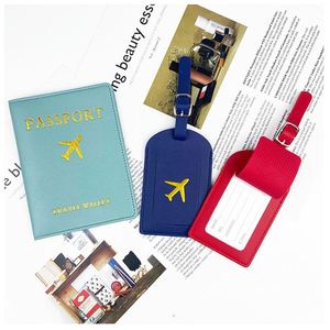 Fundas para Pasaportes de Cuero PU para Parejas, Sublimables, al por Mayor, con Etiqueta para Equipaje, Regalo de Viaje - Product Image 3