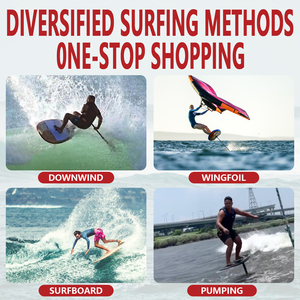 Produits personnalisés Downwind Carbon Foilboard Wingfoil Foil Race FB021 Conception légère pour un transport facile - Product Image 5