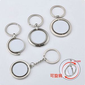 JW898 Customized Laser Engraved Metal <b>Bottle</b> Opener Keychain Double-sided Printing LOGO Blank Heat Transfer Sublimation Keychain - Product Image 5