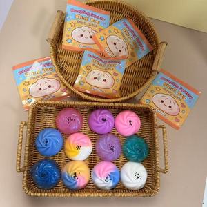 ของเล่นบีบคลายเครียดน่ารัก ของเล่นบีบ TPR นุ่มนิ่ม ของเล่นบีบ Taba Squishy รูปทรงเกี๊ยว ของเล่นบีบ TPR นุ่มนิ่ม ของเล่นบีบ Taba Squishy สำหรับเด็ก - Product Image 3