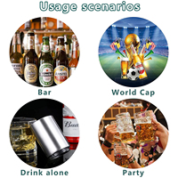 Aangepaste Multifunctionele Bar Restaurant Magnetische Automatische Pers 304 Roestvrijstalen Bier Wijnflesopener