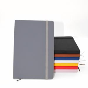 Black foderato A5 fascia elastica quaderno 160 pagine <span class=keywords><strong>medie</strong></span> 80 GSM di carta spessa carino stile magnetico diario con copertina in pelle - Product Image 5