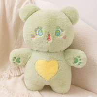 Animaux en peluche mignons et moelleux, peluches mignonnes de chat, ours, lapin, lapin, jouets en peluche doux pour enfants