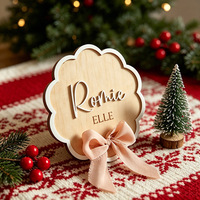 Cartes de jalons de développement pour nouveau-nés de 15 cm, gravure peinte, annonces de naissance, décoration de chambre de bébé, cadeau de naissance, tableau de lettres avec ruban