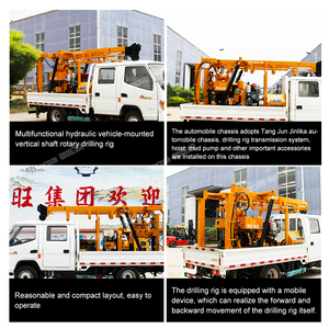 הידראולי מים גם קידוח <span class=keywords><strong>Rig</strong></span> מכונה של משאית רכוב - Product Image 4