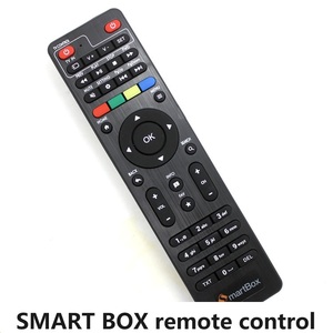 Télécommande de remplacement personnalisée pour décodeur <span class=keywords><strong>SMARTBOX</strong></span> STB avec code roulant/fixe, en ABS, portée 5-10m - Vente en gros - Product Image 3