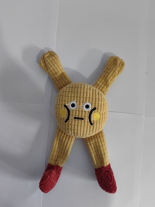Jouet manuel pour chien et <span class=keywords><strong>chat</strong></span>, modèle bébé gaufre, avec son mignon et herbe à <span class=keywords><strong>chat</strong></span> - Jeu interactif, résistant aux morsures, pour le nettoyage dentaire et contre l'ennui - Product Image 1