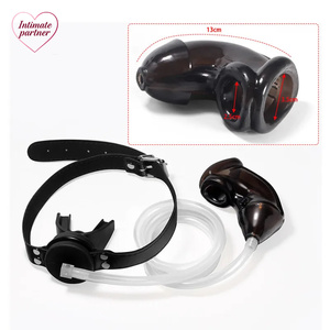 Sistema de Irrigación con Catéteres y Tapón Bucal para Flujo Urinario, Jaula de Castidad, Dispositivo de Castidad, Juguetes Sexuales - Product Image 3