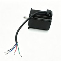 Harness Kabel Motor Stepper Kustom, Kabel 4 Inti Berkode Warna dengan Terminal Crimp Terbuka untuk Peralatan Otomasi