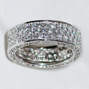 Anello a più file con motivo a stella per donna, design a linee, accessorio da dito per uso quotidiano - Product Image 2