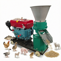 Machine à granulés d'aliments à petite échelle, granulateur d'aliments domestique pour l'élevage, la volaille, la pêche et la transformation des aliments pour animaux.