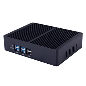 2022 última PC Mini caja Industrial Pc Linux coche autobús Gsm Gps 4 USB 3,0 16GB DDR3L SATA Industrial de la Pc de la computadora