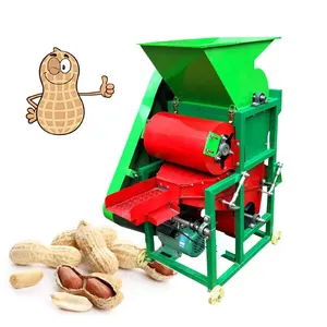 Recolector automático de cacahuetes, trilladora eléctrica de cacahuetes, cosechadoras Arachis, máquina cosechadora, motor de gasolina, agricultura
