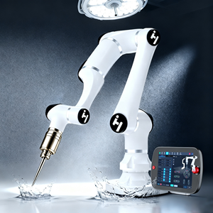 Hans IP66 6-осевая Чистая комната Cobot Ai робот + датчик силы контроля стерильной беспылевой автоматизации лаборатории помощь в реабилитации - Product Image 3