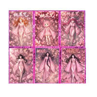 YS Exquisite Female Character Trading Table Playing Game Card Beautiful Illustrated Board Game Card Set Hobby Collection Display