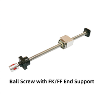 Soporte para Tornillo de Bolas FK/FF15 |   Unidades de Rodamientos Laterales Fijos y Flotantes de Precisión para Mecanizado CNC en Acero Cromado