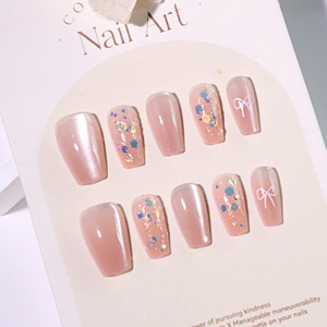 <span class=keywords><strong>Ongles</strong></span> à presser personnalisés <span class=keywords><strong>de</strong></span> haute qualité, forme œil <span class=keywords><strong>de</strong></span> chat, rose ballerine, <span class=keywords><strong>avec</strong></span> colle, étiquette privée, <span class=keywords><strong>faux</strong></span> <span class=keywords><strong>ongles</strong></span>, <span class=keywords><strong>ongles</strong></span> artificiels, vente en gros - Product Image 4