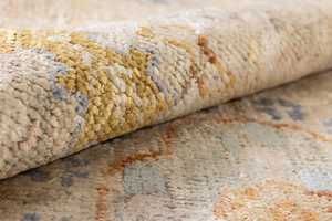 Premium Handmade Tibetan Wool Silk Carpet Hand Knotted Area Rug with Elegant Design for Hotel Lobby Luxury Villa and Home Decor - Product Image 5