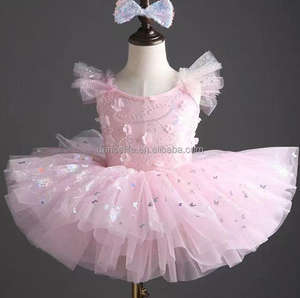 Vestido Elegante <span class=keywords><strong>de</strong></span> Lentejuelas para Niñas, Traje <span class=keywords><strong>de</strong></span> Ballet, Ropa <span class=keywords><strong>de</strong></span> Baile para Actuaciones - Product Image 1