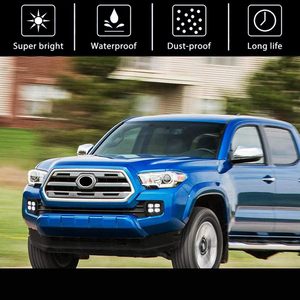 LUMA Auto Exterior Parts <b>LED</b> Fog <b>Light</b> <b>Cover</b> With Fog for 2016-2023 SR5 Dual Color Front Bumper Fog <b>Light</b> - Product Image 6