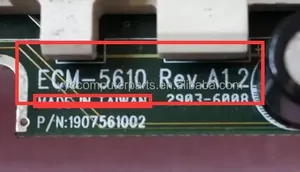 ECM-5610 REV:A1.2 100%OK เมนบอร์ด IPC แบบฝังตัวดั้งเดิม 3.5 นิ้ว เมนบอร์ดอุตสาหกรรม SBC PC/104 บัส พร้อม CPU RAM ECM-5610 RE - Product Image 2