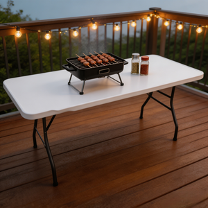 Eco Friendly Folding Conference Room <strong>Tables</strong> <strong>Fold</strong> <strong>Away</strong> Dining <strong>Table</strong> Extendable Folding Dining <strong>Table</strong> - Product Image 4