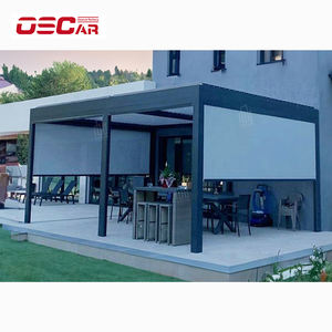 Pergola <span class=keywords><strong>de</strong></span> 12x14ft d'extérieur avec structure solide Patio Pergola et gazebos en bois <span class=keywords><strong>de</strong></span> cèdre pour jardin extérieur - Product Image 3