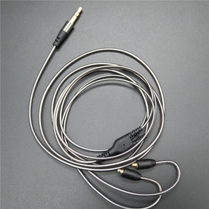 สายหูฟังแบบเสียบได้ DIY ขนาด 3.5 มม. ชายต่อชาย สาย TPE ชุบทอง สำหรับ Shure SE215 315 535 846 UE900 - Product Image 4