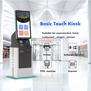 Self-Service Kunden spezifisches POS-Zahlungs <span class=keywords><strong>terminal</strong></span> Kiosk Automatischer Touchscreen-Selbstbedienungs-Kiosk - Product Image 2