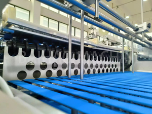 Machine de fabrication de sacs entièrement automatique multifonctionnelle avec <span class=keywords><strong>fermeture</strong></span> à glissière en plastique, scellage express sur 3 côtés, pour sachets Doypack autoportants, facile à utiliser - Product Image 5