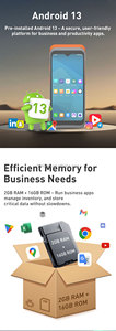 Escáner de código de barras <span class=keywords><strong>Pda</strong></span> Android <span class=keywords><strong>Mobile</strong></span> Pos Terminal de mano con impresora Pos incorporada - Product Image 5