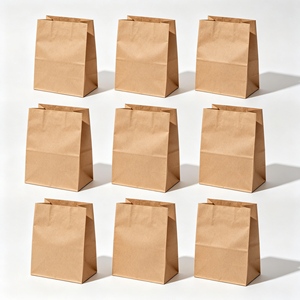 Bolsas de Papel Kraft Ecológicas sin Asas, Resistentes y Desechables para Compras, Regalos, Alimentos y Uso Diario - Product Image 4