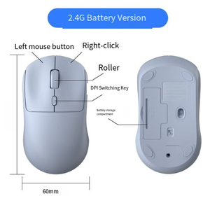 Zaidtek PC/Laptop/Mac Custom Logo Lightweight <strong>Wireless</strong> Gaming <strong>Mouse</strong> - Product Image 4