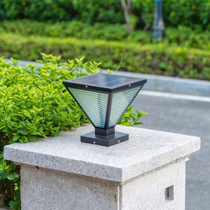 โคมไฟ LED พลังงานแสงอาทิตย์กันน้ำกลางแจ้งสำหรับใช้ในสวนรั้วลานระเบียงโคมไฟเซนเซอร์พลังงานแสงอาทิตย์ - Product Image 6