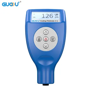 GTS8102 auto Vernice di Rivestimento Calibro di Spessore 0-1500um Fe & NFe probe Rivestimento Meter