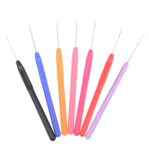 <b>Hair</b> Extensions Tools Plastic Latch Crochet <b>Hair</b> Hook and Ventilation Needles for <b>Braiding</b> Crochet <b>Hair</b> Tools - Product Image 1