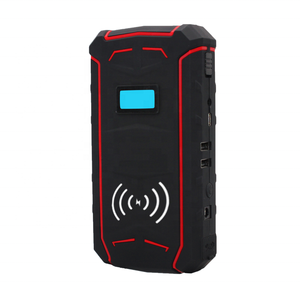 מיני גודל 8000mAh אלחוטי מטען קפיצת Starter עם צמיג משאבת סוללה משאבת מגבר כוח לרכב מסין במפעל - Product Image 2