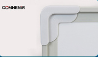 Muebles escolares integrales, pizarra blanca de porcelana, tablero magnético de borrado en seco para colgar en la pared para uso en el aula y la Oficina, hecho de plástico