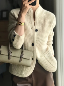 Nuovi Prodotti: Cardigan in Maglia Personalizzato, Casual, Snellente, Ispessito e Caldo per il Pendolarismo Quotidiano - Product Image 5