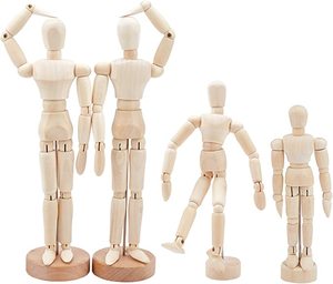 Maniquí articulado <span class=keywords><strong>de</strong></span> dibujo <span class=keywords><strong>de</strong></span> artista Tailai con cuerpo base perfecto para dibujar la <span class=keywords><strong>figura</strong></span> <span class=keywords><strong>humana</strong></span>. - Product Image 1