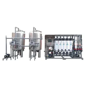 Kommerzielles unterirdisches Flusswasser aufbereitung system Mineral wassers aft filtration Ultra filtration membran 10. UF-Ausrüstung