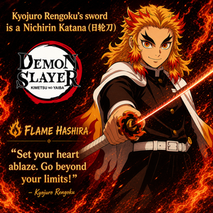 Sabre laser Kyojuro <span class=keywords><strong>Rengoku</strong></span>, épée lumineuse, Katana Nichirin, Kimetsu Yaiba, Sabre des Flammes Hashira, jouet lumineux en alliage d'aluminium, vente en gros - Product Image 3