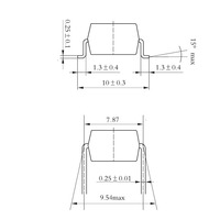 J1Z040-A10 Optique PhotoMOS OptoMOS Voltaïque MOS FET Relais SSR 100mA 80mA 400VDC 1 Formulaire C Commutateur DIP8 SMD8
