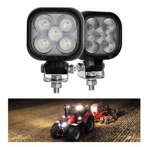 Lampe de <span class=keywords><strong>travail</strong></span> <span class=keywords><strong>led</strong></span> carrée compacte de 3 pouces 50W 4000lumens phares agricoles robustes - Product Image 1